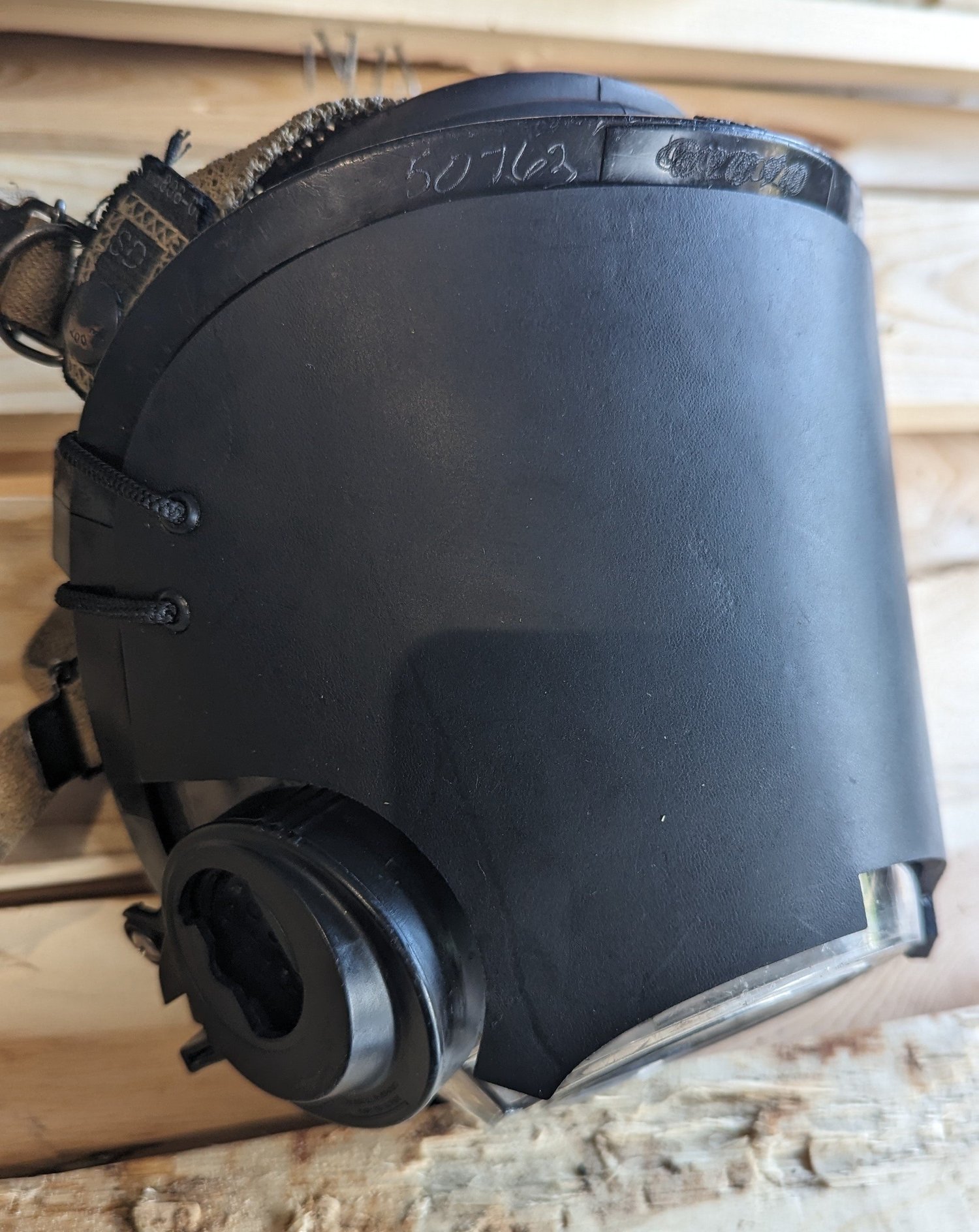 Personalized leather Scott AV-3000 blackout training cover – additional product view 6